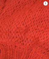 ESTNATION（エストネーション）ニット・セーター 赤 サイズ:F レディース/2200626200053