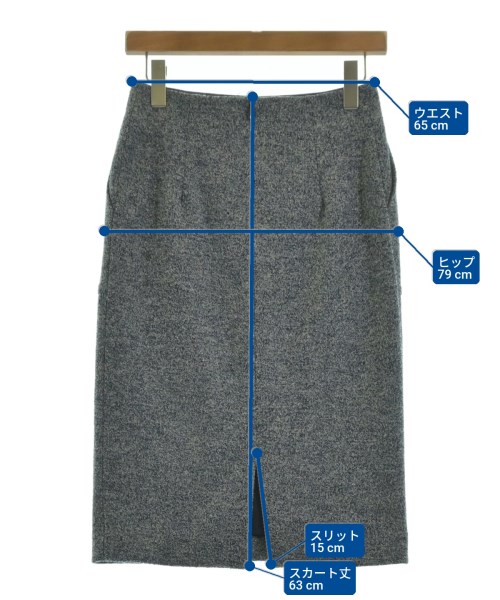 ESTNATION（エストネーション）ロング・マキシ丈スカート グレー サイズ:36(S位) レディース/2200626748029