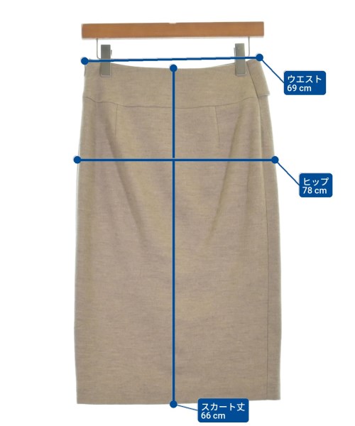 ESTNATION（エストネーション）ロング・マキシ丈スカート ベージュ サイズ:38(M位) レディース/2200626748036