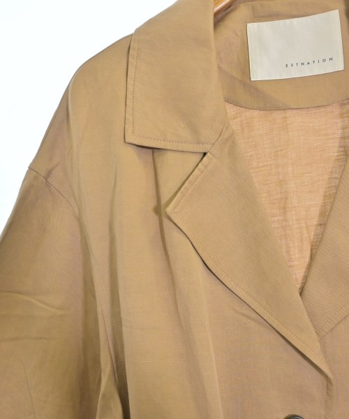 ESTNATION（エストネーション）カジュアルジャケット ベージュ サイズ:38(M位) レディース/2200615536088