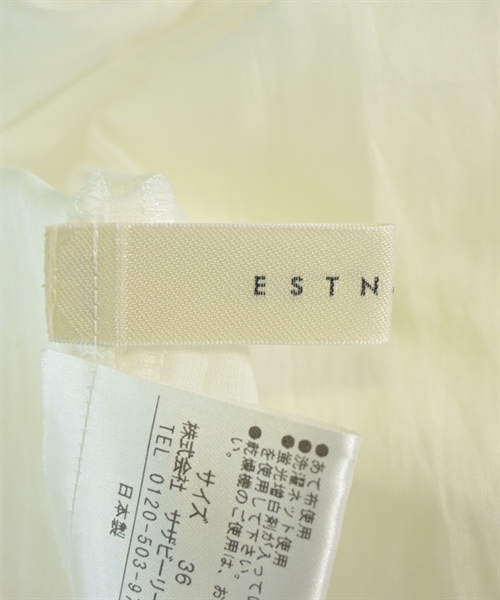 ESTNATION（エストネーション）ブラウス 白 サイズ:F レディース/2200628683441