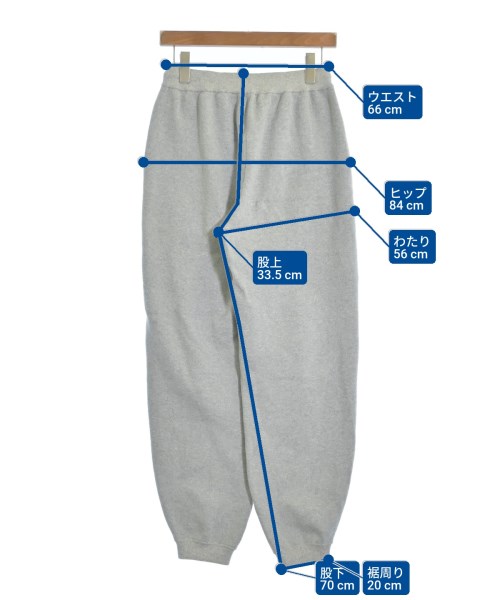 ESTNATION（エストネーション）スウェットパンツ グレー サイズ:F レディース/2200615971025