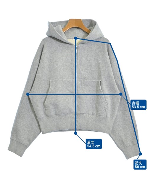 ESTNATION（エストネーション）パーカー グレー サイズ:F レディース/2200615971032