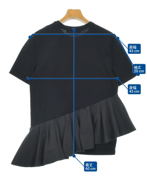 ESTNATION（エストネーション）Tシャツ・カットソー 黒 サイズ:F レディース/2200617421047