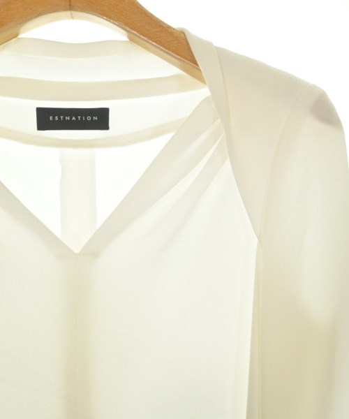 ESTNATION（エストネーション）ブラウス 白 サイズ:-(M位) レディース/2200619553050
