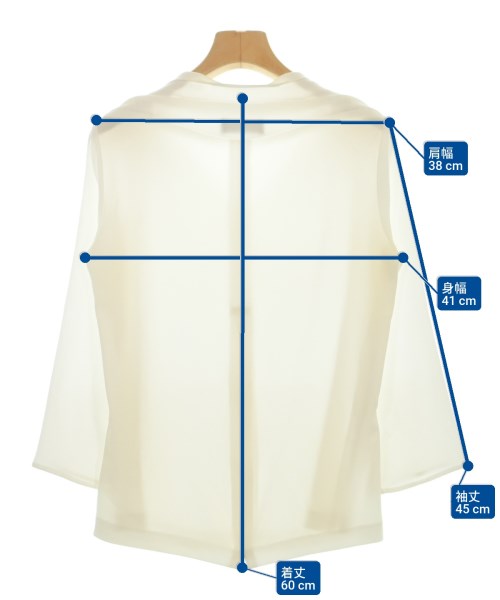 ESTNATION（エストネーション）ブラウス 白 サイズ:-(M位) レディース/2200619553050