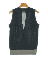 ESTNATION（エストネーション）ベスト/ノースリーブ 黒 サイズ:F レディース/2200617605263