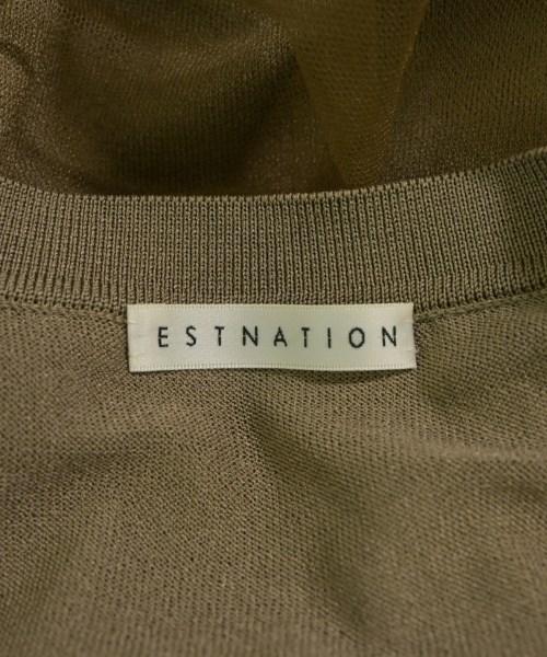 ESTNATION（エストネーション）カーディガン カーキ サイズ:F レディース/2200594940104