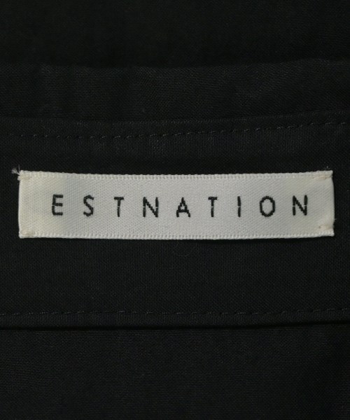 ESTNATION（エストネーション）シャツワンピース 黒 サイズ:38(M位) レディース/2200608575032
