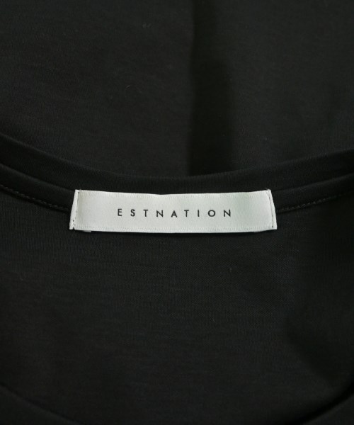 ESTNATION（エストネーション）Tシャツ・カットソー 黒 サイズ:F レディース/2200608575049