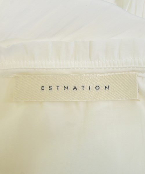 ESTNATION（エストネーション）ワンピース 白 サイズ:38(M位) レディース/2200612091054