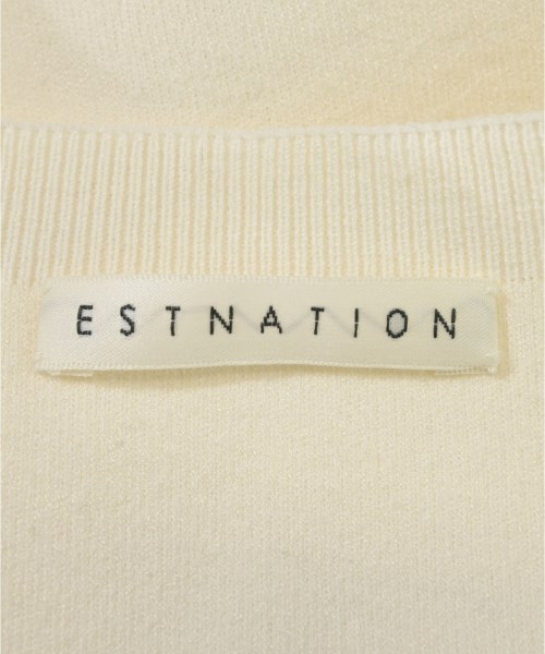 ESTNATION（エストネーション）ワンピース 白 サイズ:F レディース/2200612985032