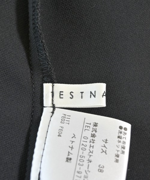 ESTNATION（エストネーション）ブラウス 黒 サイズ:38(M位) レディース/2200613395113