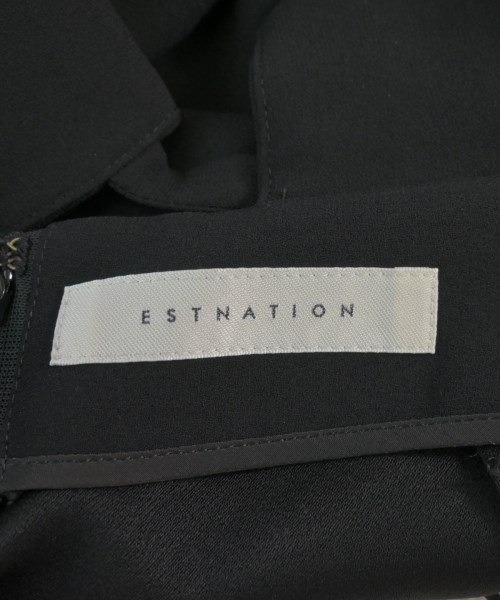ESTNATION（エストネーション）オールインワン/サロペット 黒 サイズ:38(M位) レディース/2200613475068