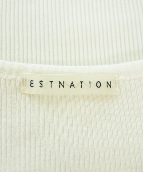 ESTNATION（エストネーション）タンクトップ 白 サイズ:F レディース/2200615197036