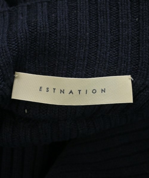 ESTNATION（エストネーション）ニット・セーター 紺 サイズ:38(M位) レディース/2200616115015