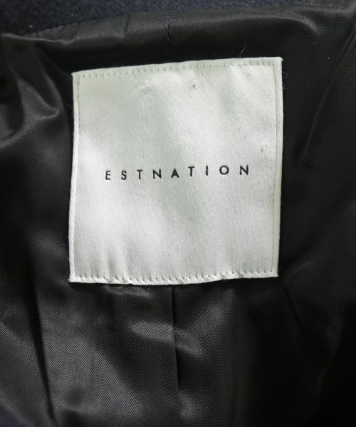 ESTNATION（エストネーション）チェスターコート 紺 サイズ:36(S位) レディース/2200616997093