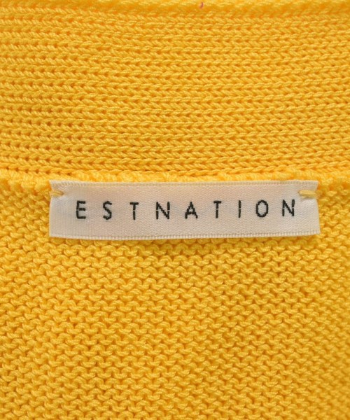 ESTNATION（エストネーション）カーディガン 黄 サイズ:F レディース/2200609524206