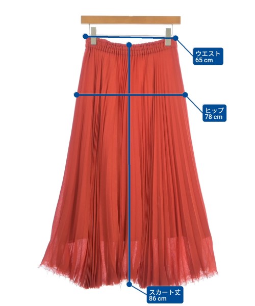 ESTNATION（エストネーション）ロング・マキシ丈スカート オレンジ サイズ:38(M位) レディース/2200619850289