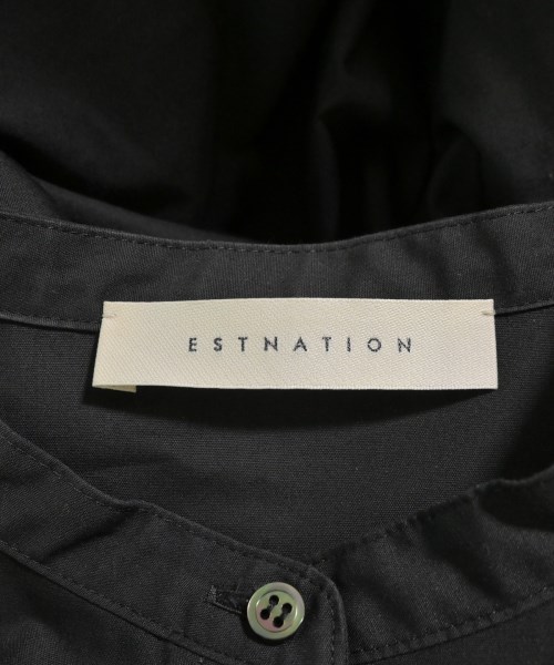ESTNATION（エストネーション）ブラウス 黒 サイズ:F レディース/2200611835031