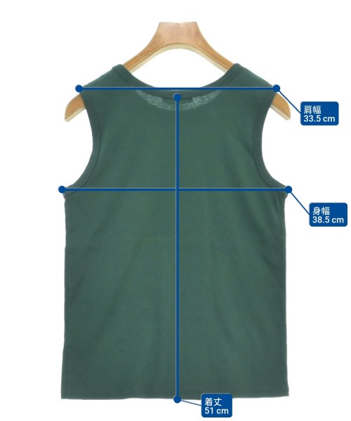 ESTNATION（エストネーション）タンクトップ 緑 サイズ:36(S位) レディース/2200620373081