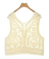 ESTNATION（エストネーション）ベスト 白 サイズ:F レディース/2200616182109