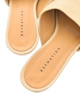 ESTNATION（エストネーション）サンダル ベージュ サイズ:EU38(24.5cm位) レディース/2200602875084