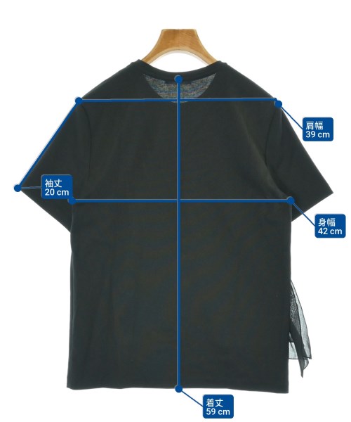 ESTNATION（エストネーション）Tシャツ・カットソー 黒 サイズ:F レディース/2200669553116