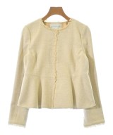 ESTNATION（エストネーション）ノーカラージャケット ベージュ サイズ:36(S位) レディース/2200675846011