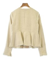 ESTNATION（エストネーション）ノーカラージャケット ベージュ サイズ:36(S位) レディース/2200675846011