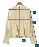 ESTNATION（エストネーション）ノーカラージャケット ベージュ サイズ:36(S位) レディース/2200675846011