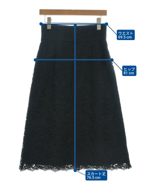 ESTNATION（エストネーション）ロング・マキシ丈スカート 黒 サイズ:38(M位) レディース/2200668460088