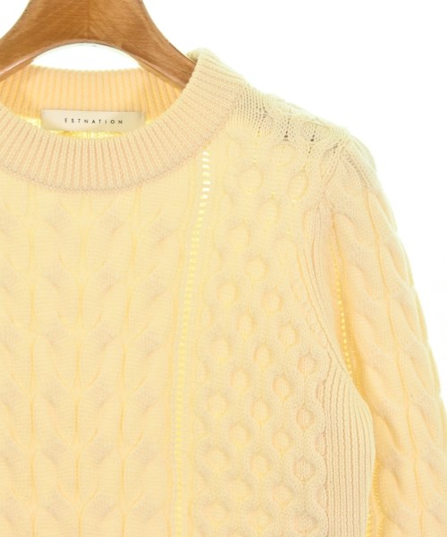 ESTNATION（エストネーション）ニット・セーター 白 サイズ:38(M位) レディース/2200668460125