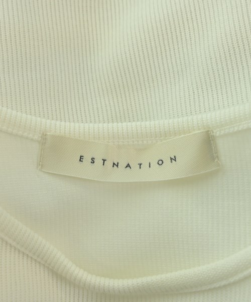 ESTNATION（エストネーション）タンクトップ 白 サイズ:F レディース/2200677150079