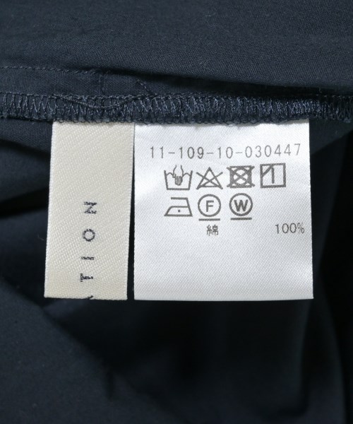 ESTNATION（エストネーション）ブラウス 紺 サイズ:38(M位) レディース/2200677785011