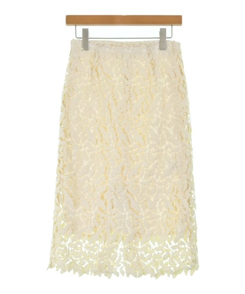 ESTNATION(エストネーション)ロング・マキシ丈スカート 白 サイズ:38(M位)/2200674422049