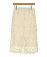 ESTNATION（エストネーション）ロング・マキシ丈スカート 白 サイズ:38(M位) レディース/2200674422049