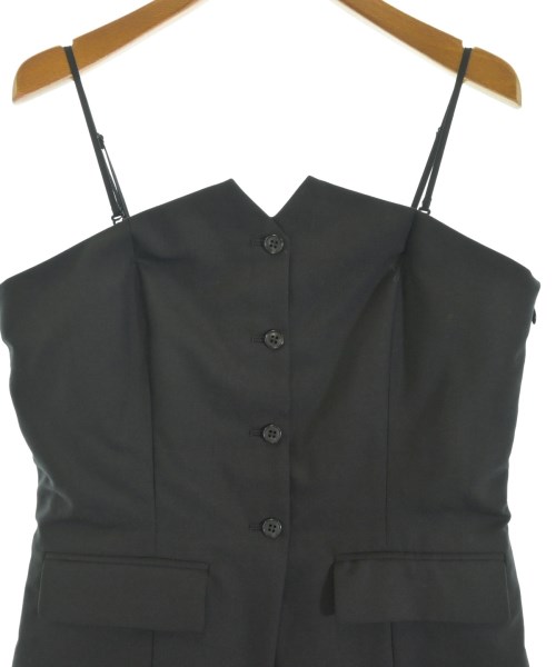 ESTNATION（エストネーション）オールインワン/サロペット 黒 サイズ:38(M位) レディース/2200679041016