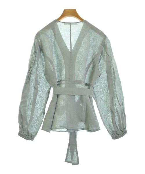 ESTNATION（エストネーション）ブラウス 青 サイズ:38(M位) レディース/2200674796065