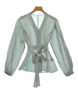 ESTNATION（エストネーション）ブラウス 青 サイズ:38(M位) レディース/2200674796065