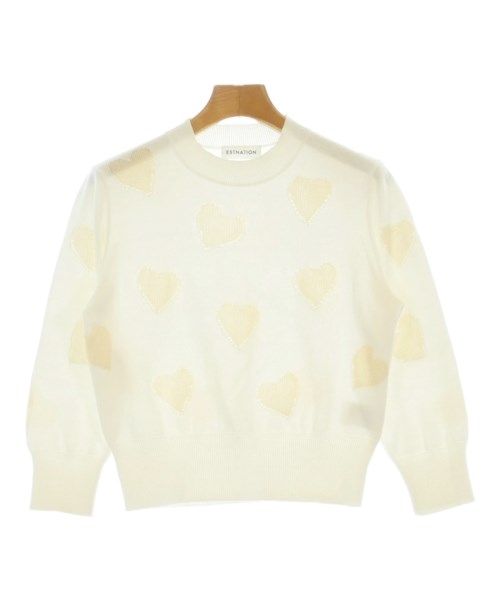 ESTNATION(エストネーション)ニット・セーター 白 サイズ:F/2200676413045