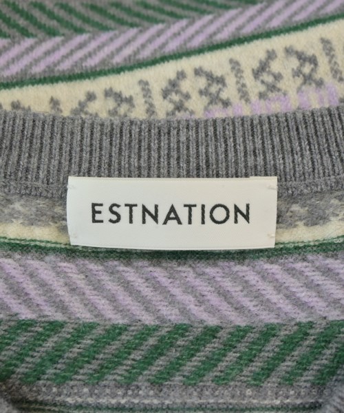 ESTNATION（エストネーション）ニット・セーター グレー サイズ:F レディース/2200676413052