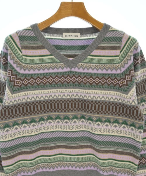 ESTNATION（エストネーション）ニット・セーター グレー サイズ:F レディース/2200676413052