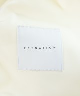 ESTNATION（エストネーション）ノーカラージャケット 白 サイズ:36(S位) レディース/2200682143011