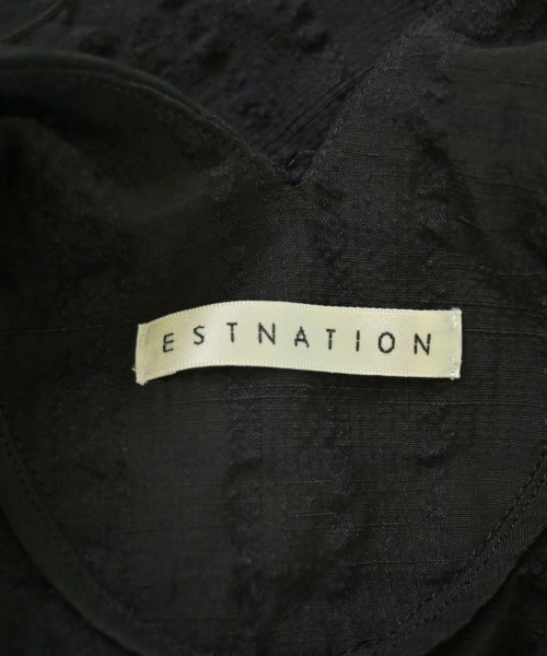 ESTNATION（エストネーション）ブラウス 黒 サイズ:36(S位) レディース/2200689724107