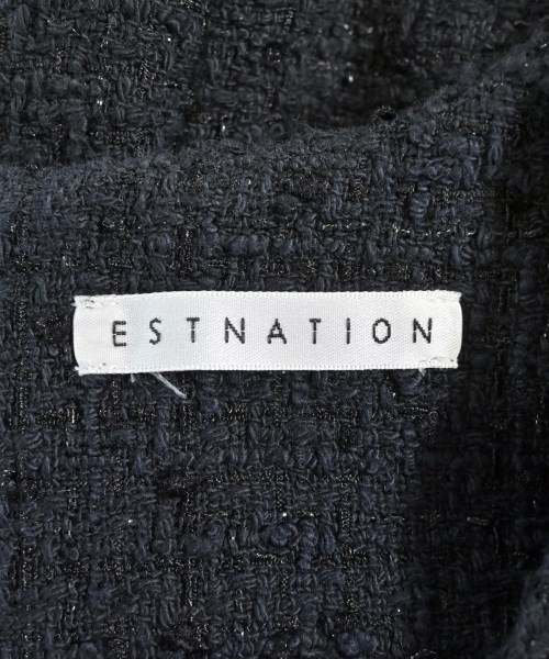 ESTNATION（エストネーション）オールインワン/サロペット 黒 サイズ:38(M位) レディース/2200694989089