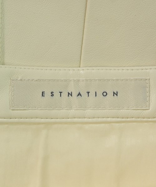 ESTNATION（エストネーション）ロング・マキシ丈スカート 白 サイズ:38(M位) レディース/2200690661064