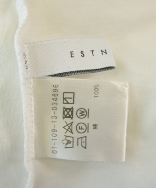 ESTNATION（エストネーション）Tシャツ・カットソー 白 サイズ:38(M位) レディース/2200696059087