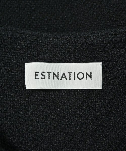 ESTNATION（エストネーション）カジュアルジャケット 黒 サイズ:F レディース/2200697798022