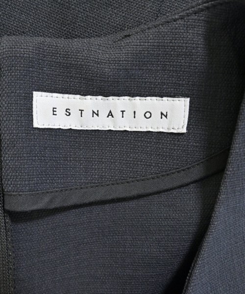 ESTNATION（エストネーション）ブラウス 紺 サイズ:38(M位) レディース/2200695997045